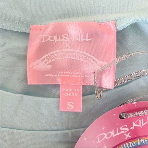 NEW Dolls Kill My Little Pony Twilight Sparkle Magic Graphic Tee Small - Picture 6 of 13